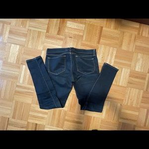 JBrand Dark Wash Skinny Midrise Jeans 28 Cut 425